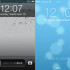 Left: Original iPhone lock screen. Right: iOS 7 lock screen. Photo Illustration by: Christi Raichle