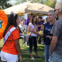 Bailey Perez (10) speaks to friends about what she plans to do with TRUTH. Many different organizations and states have reached out to Perez for help.