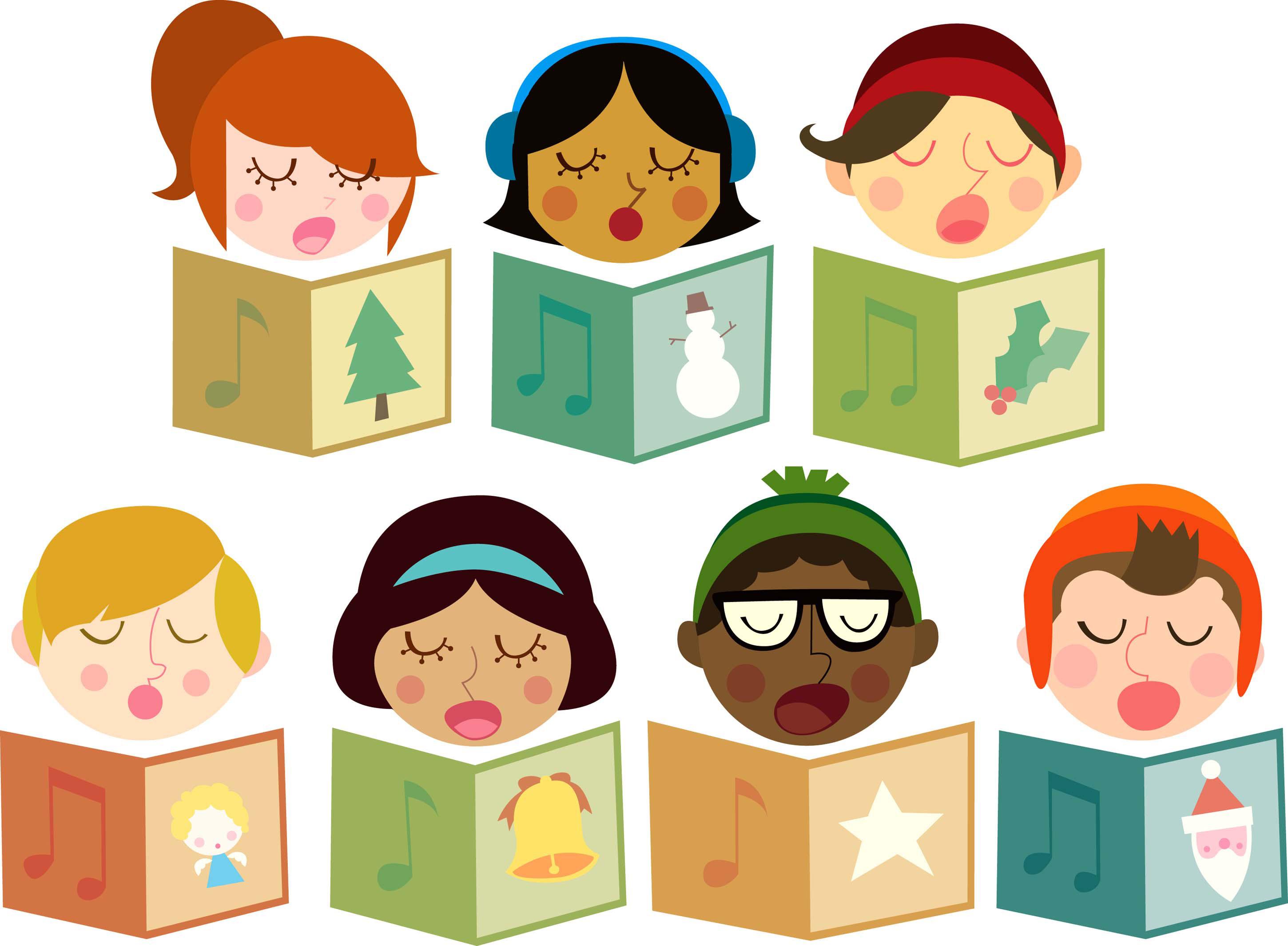 caroling through christmas lake central news choir christmas song