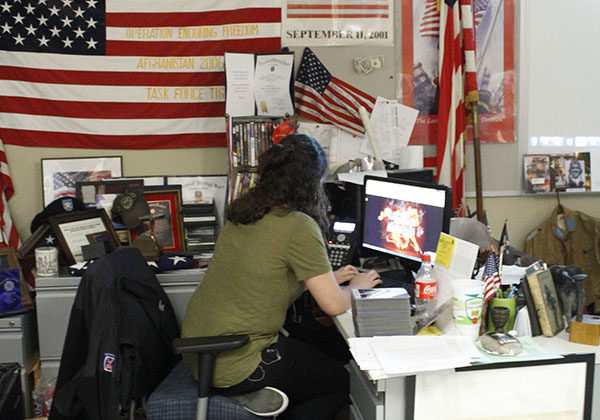 One of the officers, Alexis Nikolovski (11), types in each member's name one by one. After Nikolovski typed in their name, it would tell everyone the meaning and origin of their name.
